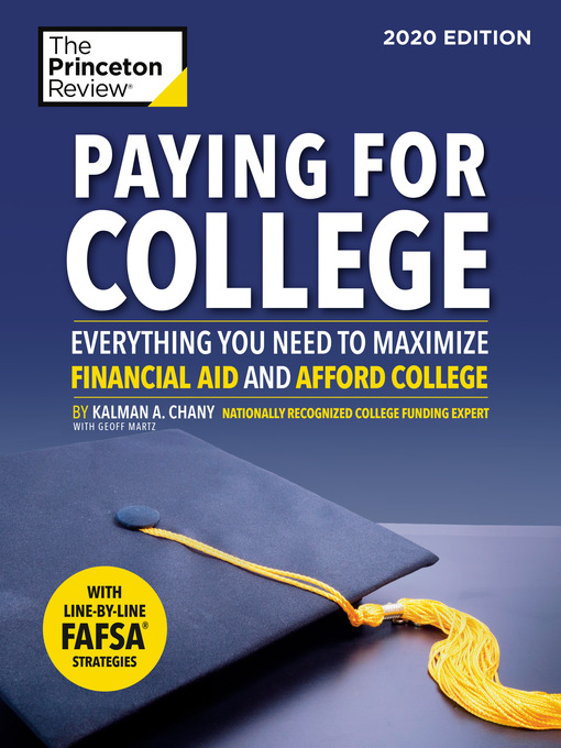 Title details for Paying for College by The Princeton Review - Wait list